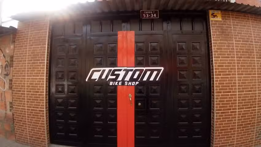 Custom bike shop